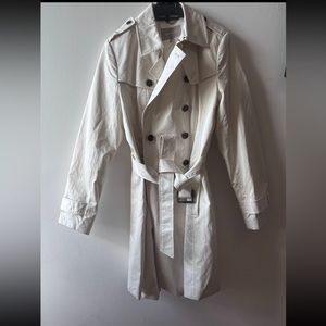 Banana Republic Cream Trench Coat
